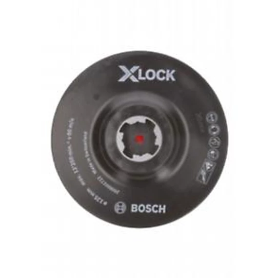 Bosch Csiszoló tányér X-LOCK 125 mm Hook+L, 2608601722