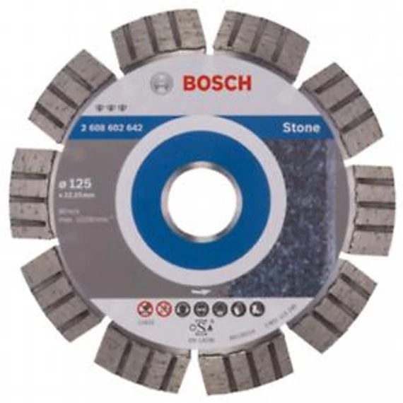 Bosch Best for Stone gyémánttárcsa 125-22,23, 2608602642
