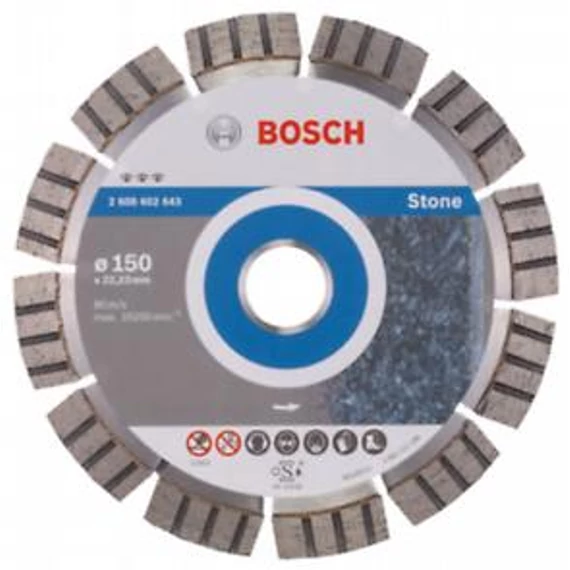 Bosch Best for Stone gyémánttárcsa 150-22,23, 2608602643