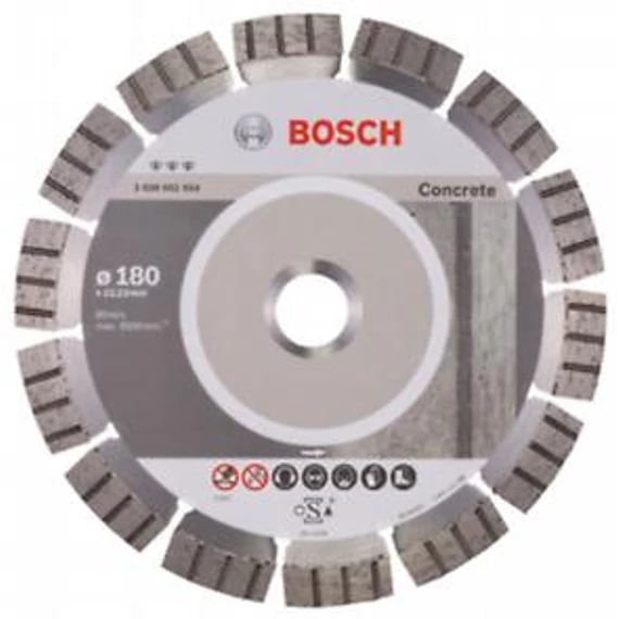 Bosch Best for Concrete gyémánttárcsa180-22,23, 2608602654