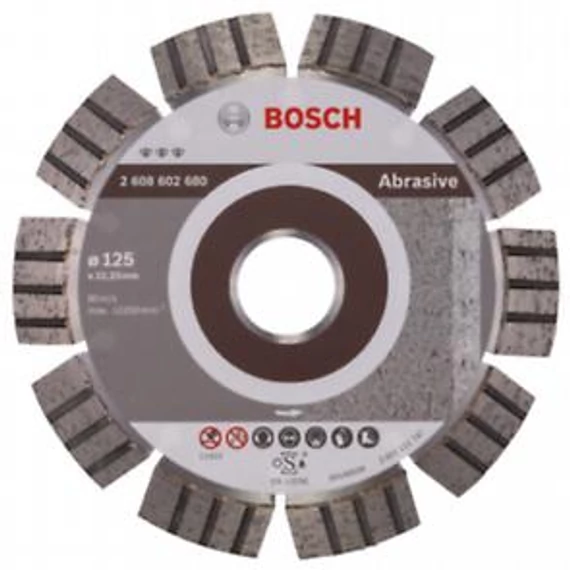 Bosch Best for Abrasive gyémántt.125-22,23, 2608602680