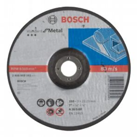Bosch TS standard for, Metall 180x3,0 gekr, 2608603161