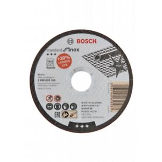Bosch TS standard for, INOX 115x1,0 gera, 2608603169