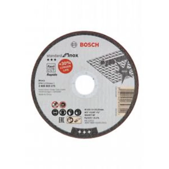 Bosch TS standard for, INOX 125x1,0 gera, 2608603171