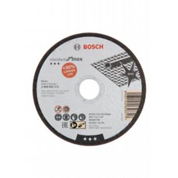 Bosch TS standard for, INOX 125x1,6 gera, 2608603172