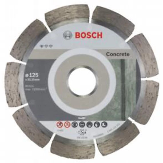 Bosch 10x Prof. for CONCRETE 125mm 22,23mm, 2608603240