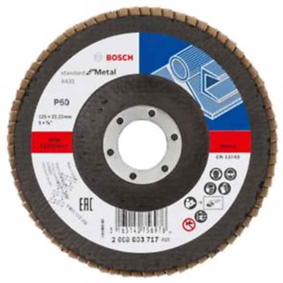 Bosch Legyezőtárcsa SfM,125mm,G60,1x, 2608603717