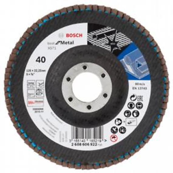 Bosch #1 SAROK D=125MM K40 B:MT 43-1, 2608606922