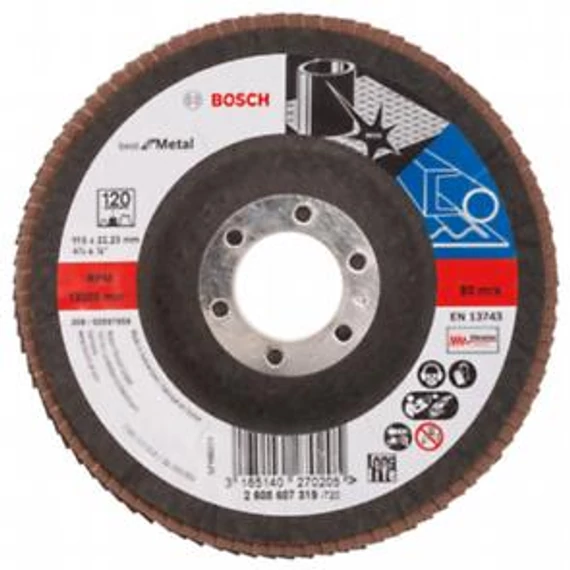 Bosch 1St.WS D=115mm Fächer B:MT K120, 2608607319
