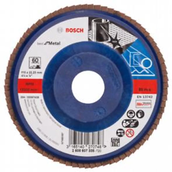 Bosch LEGYEZŐ CSISZ. D=115MM B:MT, 2608607335