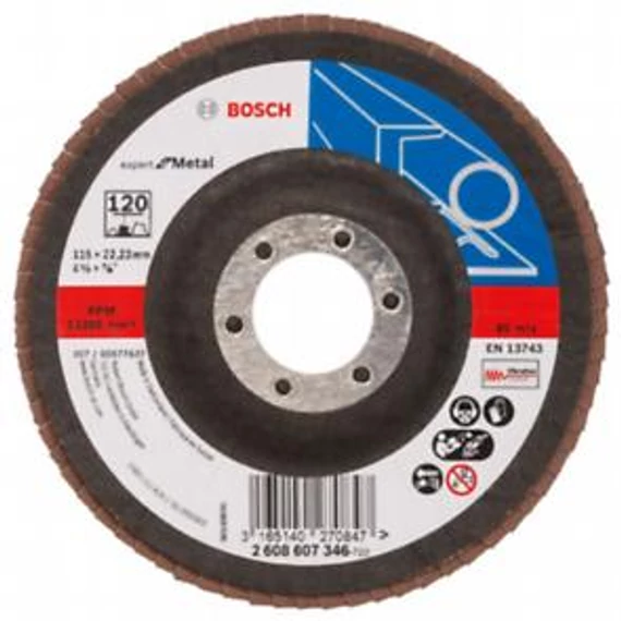 Bosch 1St.WS D=115mm Fächer B:M K120, 2608607346