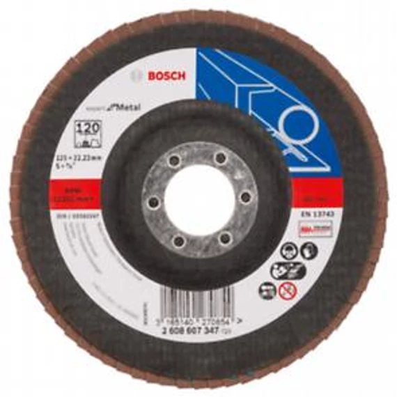 Bosch 1ST.WS D=125MM Legyezőcsiszt blue: metal, 2608607347