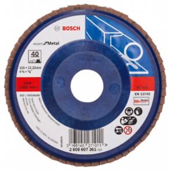 Bosch LEGYEZŐ CSISZ. D=115 B:M K4, 2608607361