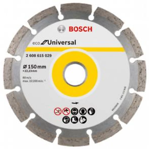 Bosch Gyém. darabolótárcsa ECOforUniversal 150, 2608615029