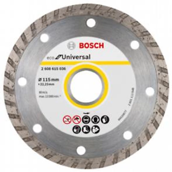 Bosch 10db gyém.darabolót Turbo ECOforUniv.125, 2608615046
