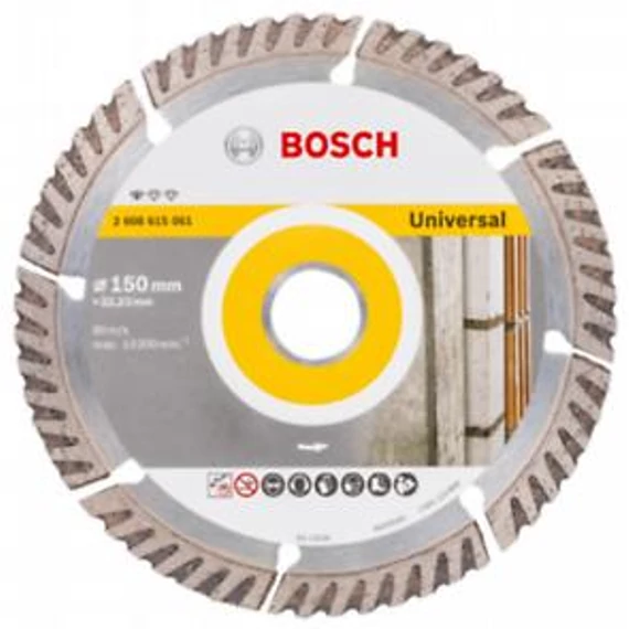 Bosch Gyémánt-vágókorong Standard>Universal, 2608615061