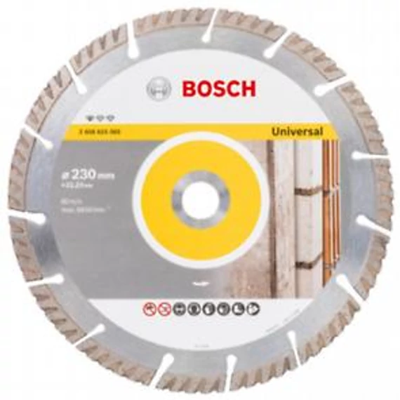 Bosch Gyémánt-vágókorong Standard>Universal, 2608615065