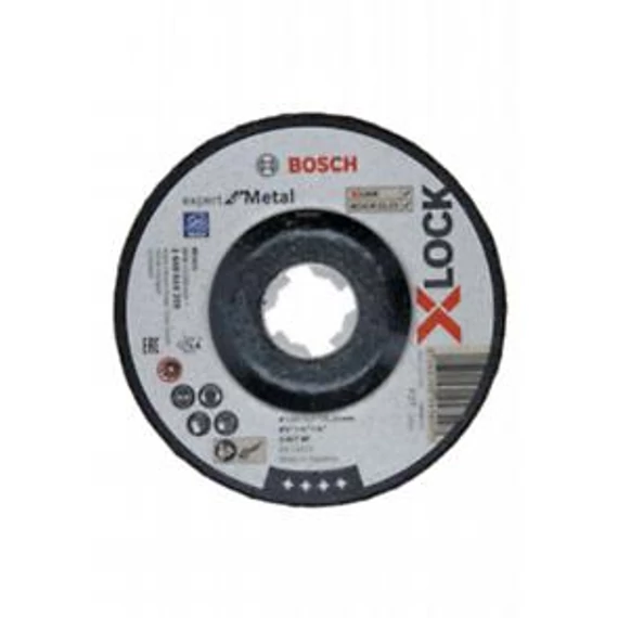Bosch Csiszolókorong X-LOCK Expert >Metal, 2608619259