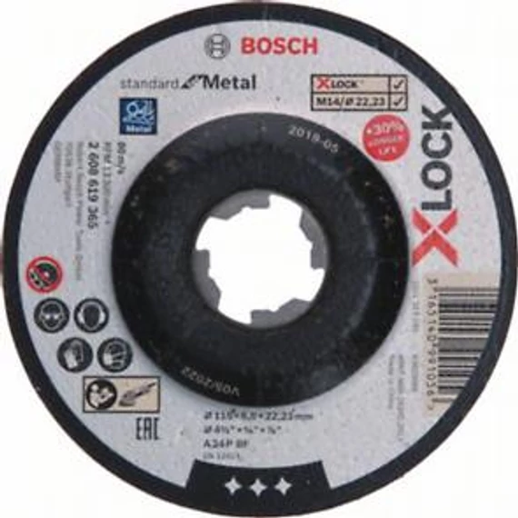 Bosch X-LOCK Std M 115x6mm, 2608619365
