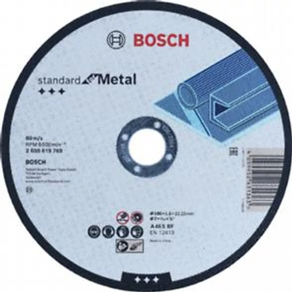 Bosch Standard for Metal A 46 S BF egyenes, 2608619769