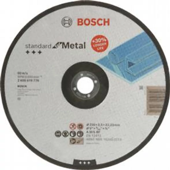 Bosch Standard for Metal 230x2.5mm hajlított, 2608619776