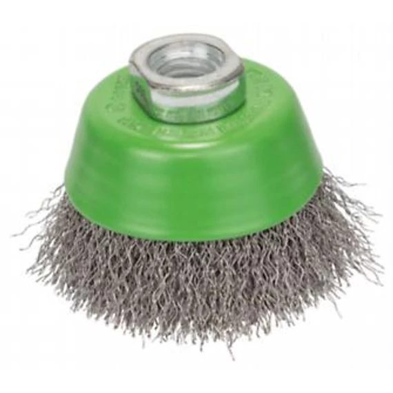 Bosch M14 fazékkefe,vék. drót,65mm, 0,3mm,inox, 2608622061