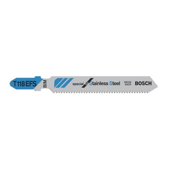 Bosch FŰRÉSZLAP T 118 EFS Basic for Inox 5db, 2608636497