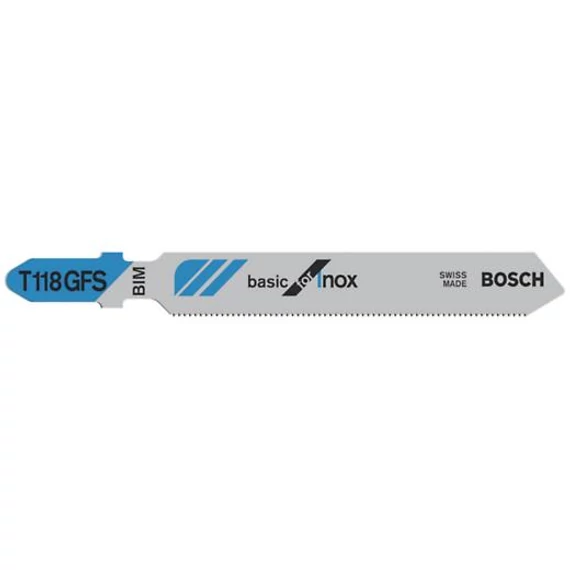 Bosch FŰRÉSZLAP T 118 GFS Basic for Inox 3db, 2608636498