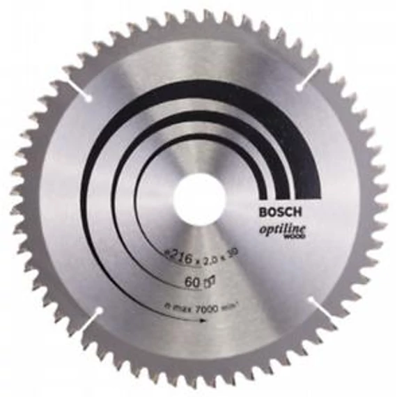 Bosch Körfűrészlap OP WO B 216x30-60, 2608640433