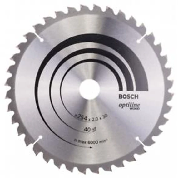 Bosch Körfűrészlap OP WO B 254x30-60, 2608640436