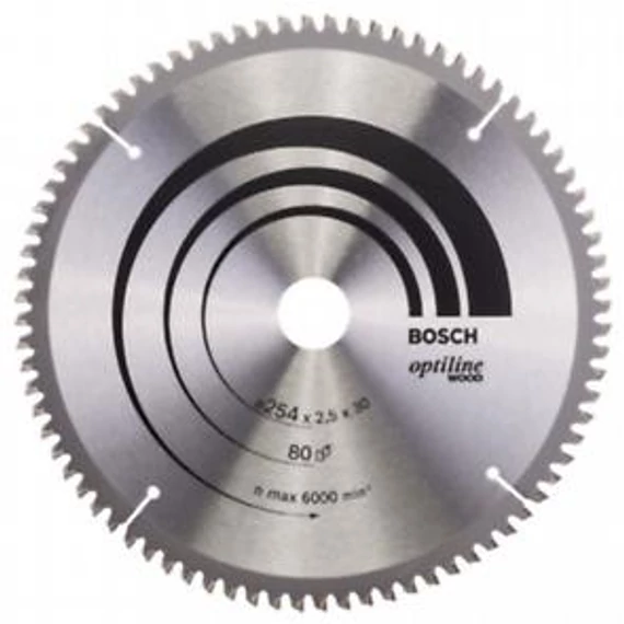 Bosch Körfűrészlap OP WO B 254x30-80, 2608640437