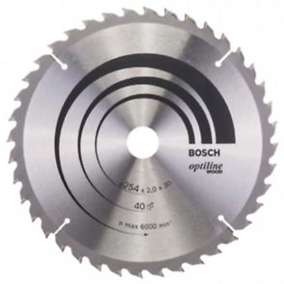 Bosch Körfűrészlap OP WO B 254x30-40, 2608640438
