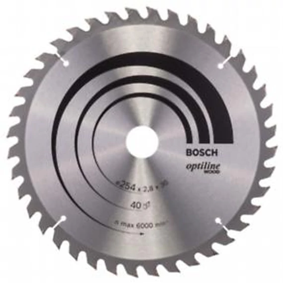 Bosch Körfűrészlap OP WO B 254x30-40, 2608640443