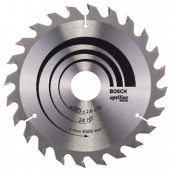 Bosch Körfűrészlap OP WO H 165x30-24, 2608640602