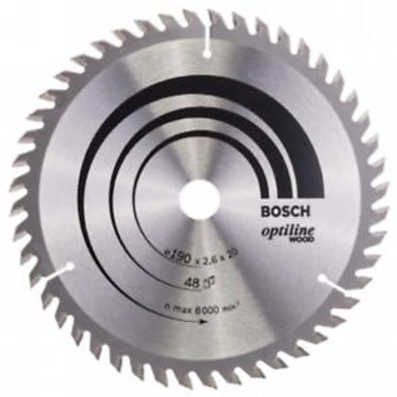 Bosch Körfűrészlap OP WO H 190x20-48, 2608640614