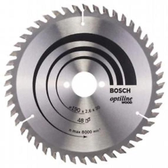 Bosch Körfűrészlap OP WO H 190x30-48, 2608640617