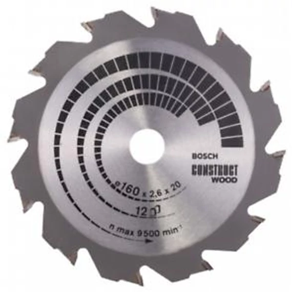 Bosch Körfűrészlap CW WO H 160x20-12, 2608640630