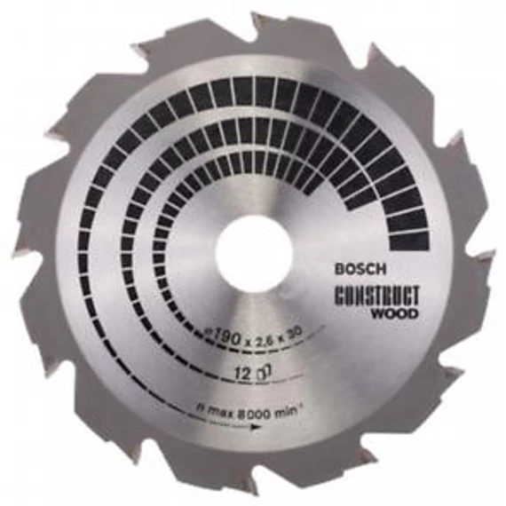 Bosch Körfűrészlap CW WO H 190x30-12, 2608640633