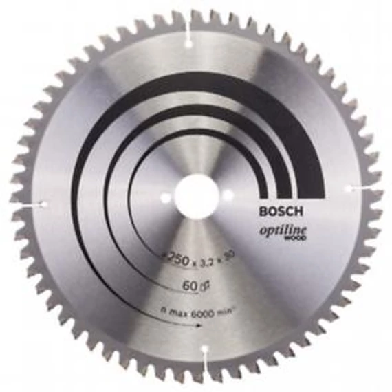 Bosch Körfűrészlap OP WO B 250x30-60, 2608640644