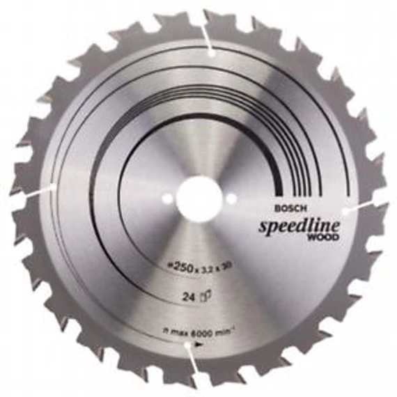 Bosch Körfűrészlap SE WO T 250x30-24, 2608640680