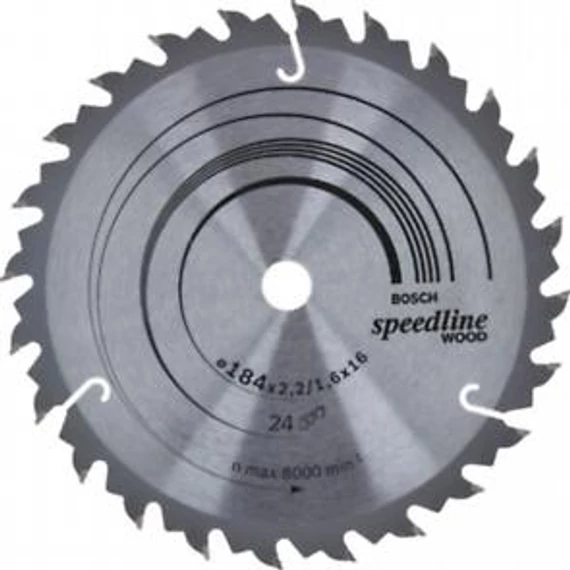 Bosch Körfűrészlap SE WO H 184x16-24, 2608640795