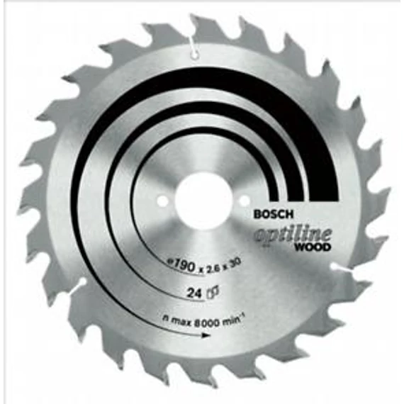 Bosch Optiline Wood 184 x 2,5 x 20/16 T60, 2608640854