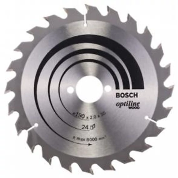 Bosch Körfűrészlap OP WO H 190x30-24, 2608641185