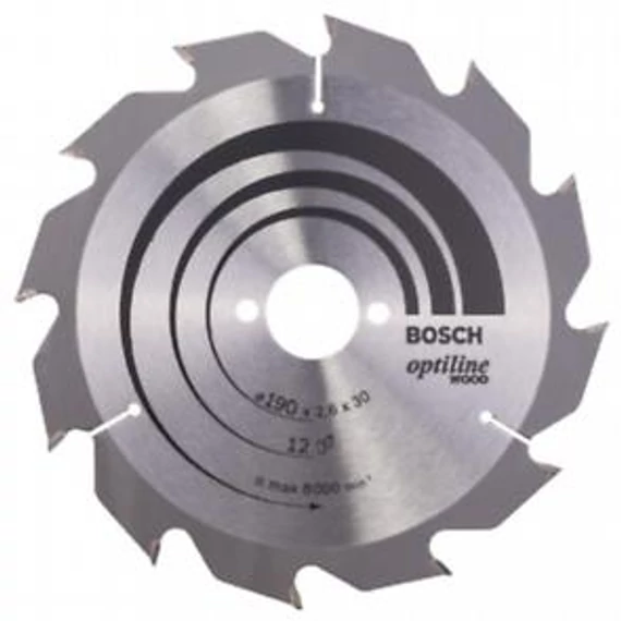 Bosch Körfűrészlap OP WO H 190x30-12, 2608641187
