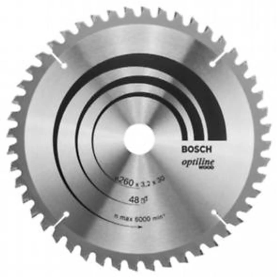 Bosch Körfűrészlap OP WO B 260x30-48, 2608641202