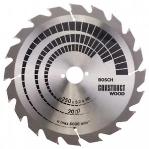Bosch Körfűrészlap CW WO T 250x30-20, 2608641774