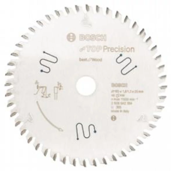 Bosch Körfűrészlap BS WO H 165x20-48, 2608642384