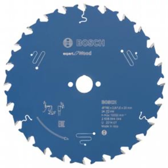 Bosch Körfűrészlap EX WO H 190x20-24, 2608644044