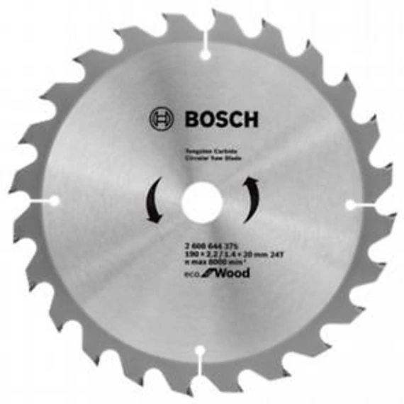 Bosch Körfűrészlap EC WO H 190x20-24, 2608644375