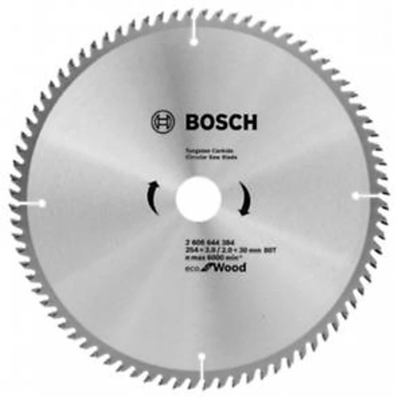 Bosch Körfűrészlap EC WO B 254x30-80, 2608644384